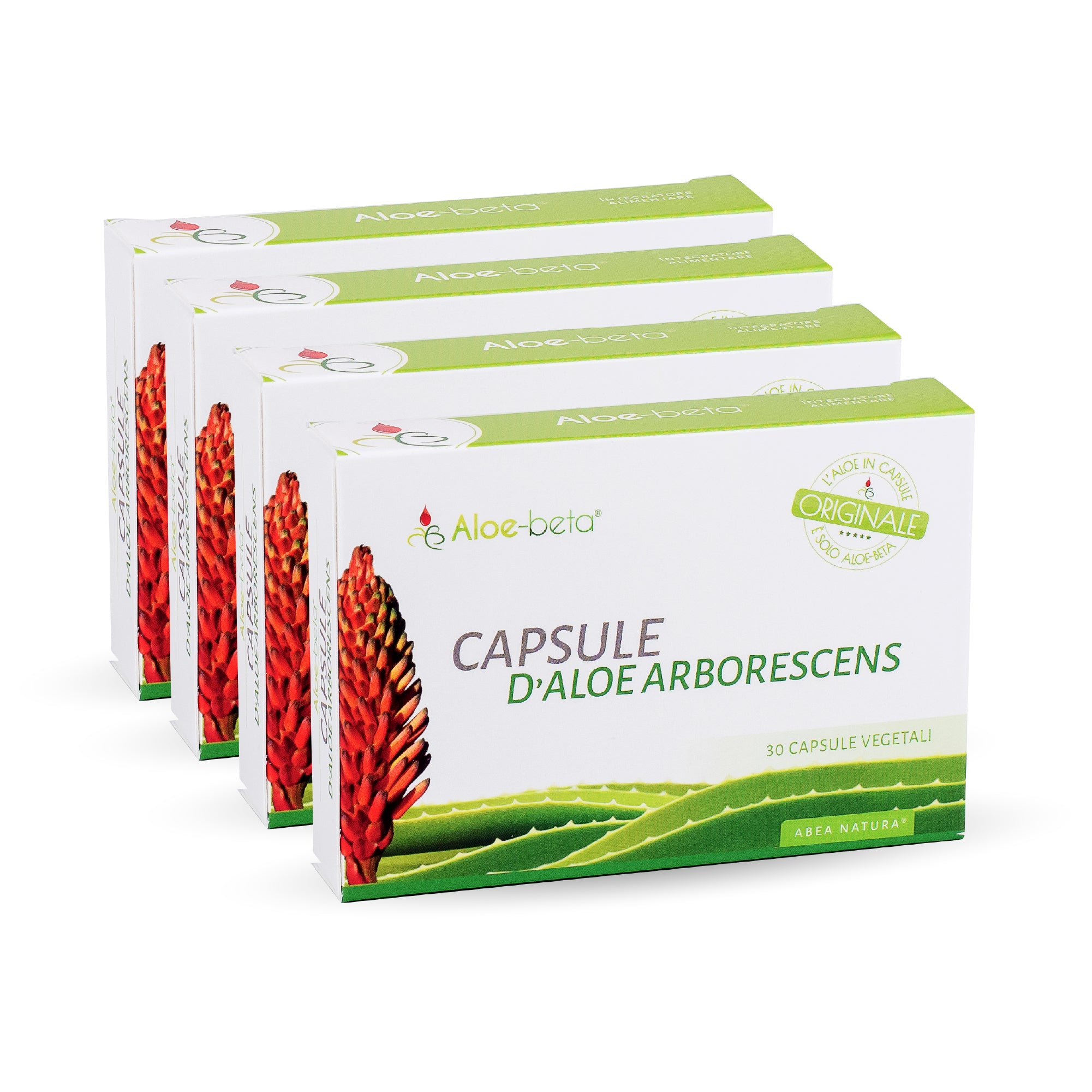 Oferta: 4 Cápsulas de Aloe Arborescens + Libro + Sobre de Gel Puro