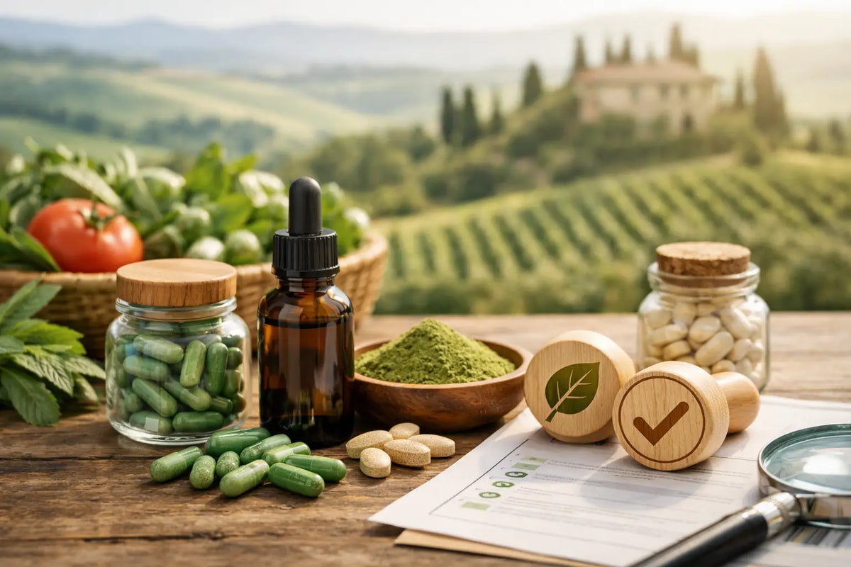 Certificazioni integratori biologici italiani