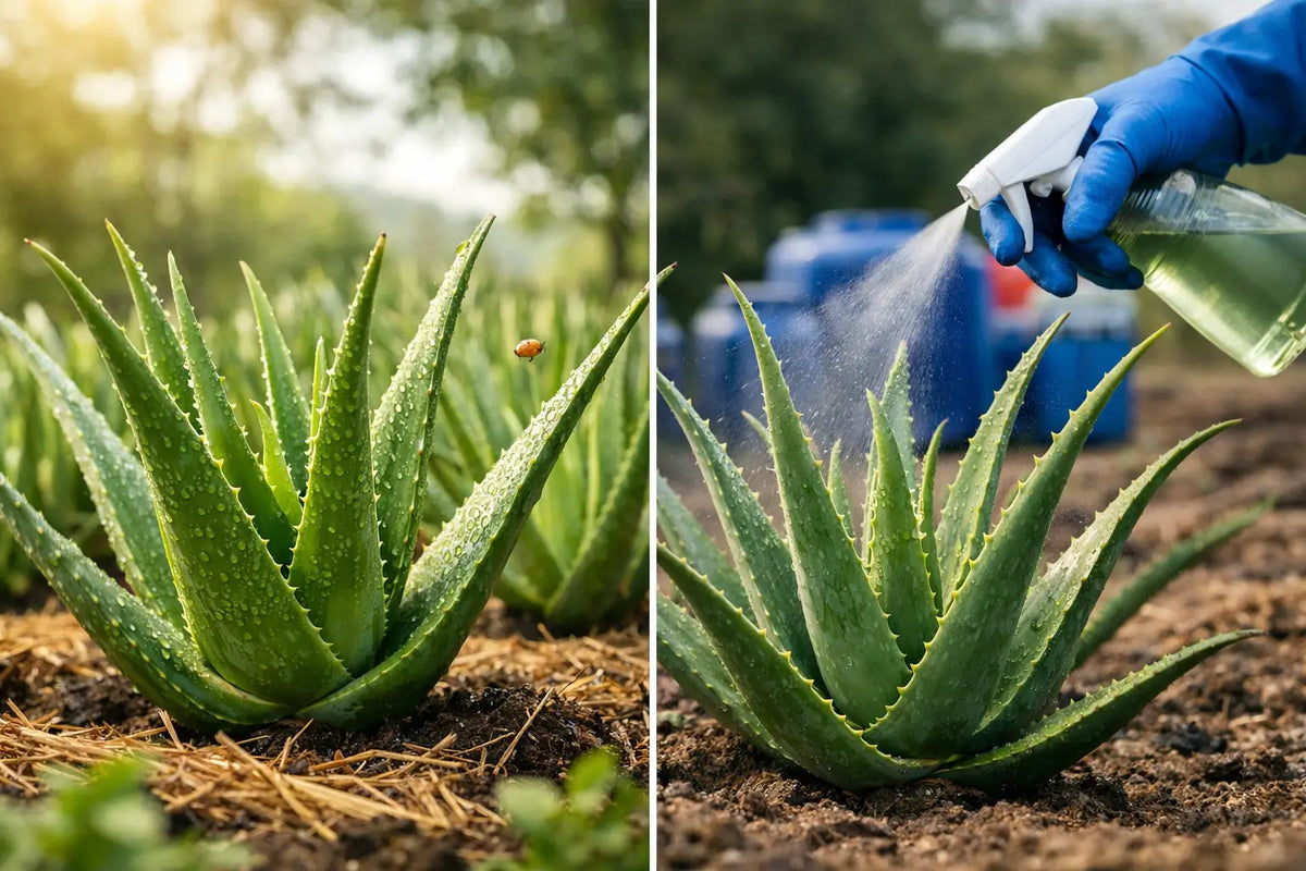 Aloe biologica vs aloe convenzionale: differenze