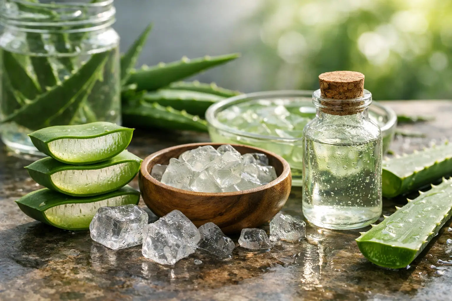 Lavorazione a freddo aloe: benefici reali