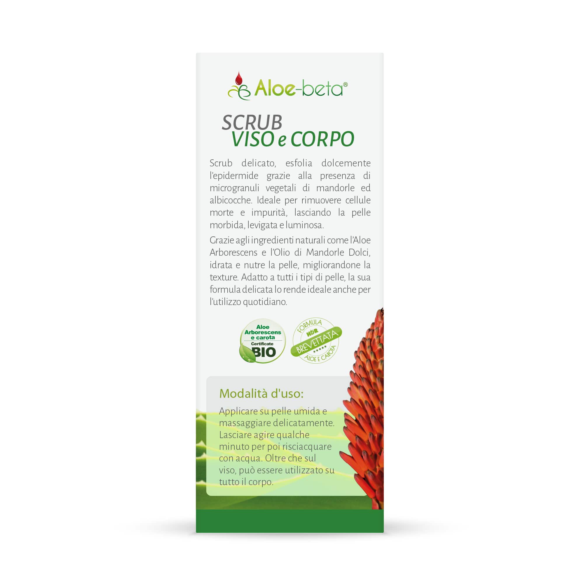 Exfoliante facial y corporal Aloe-beta® 
