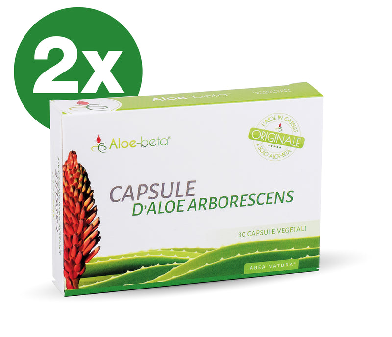 Offerta 2 Capsule d'Aloe Arborescens Aloe-beta®